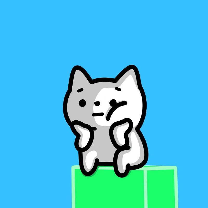 FUMAO Sitting Cat